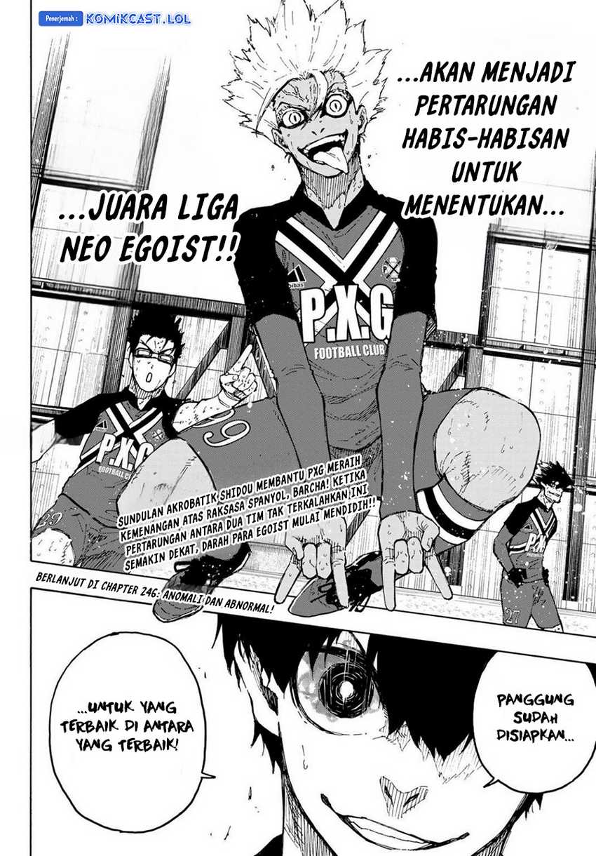 Read Blue Lock ID Manga Online