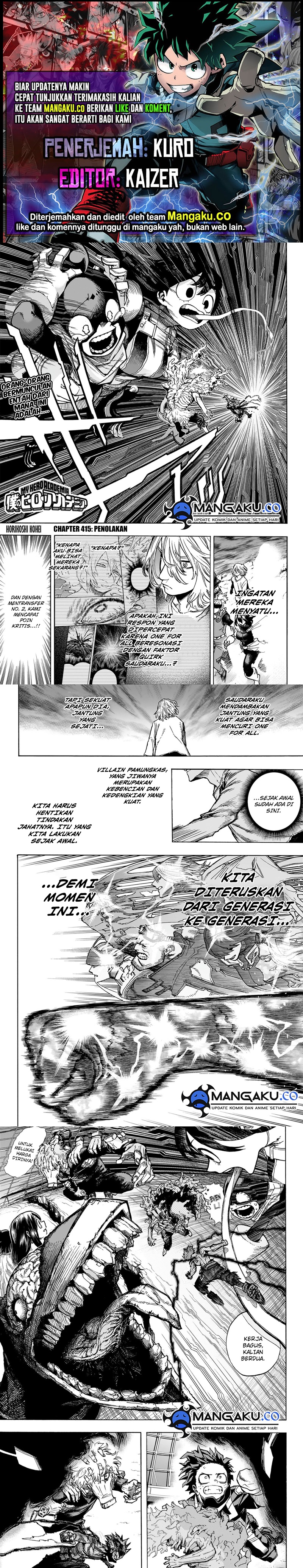 Read Boku no Hero Academia ID Manga Online