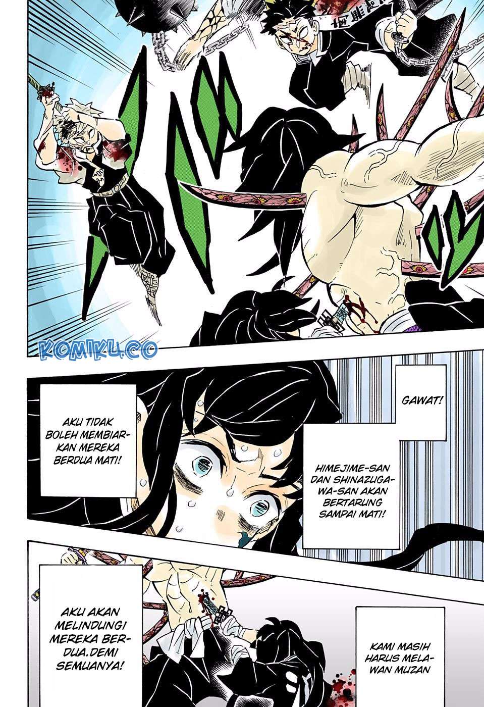 Read Demon Slayer Kimetsu no Yaiba ID Manga Online