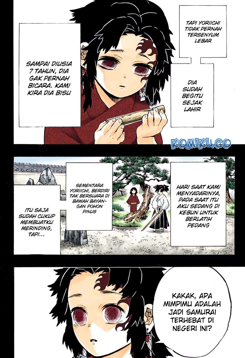 Read Demon Slayer Kimetsu no Yaiba ID Manga Online