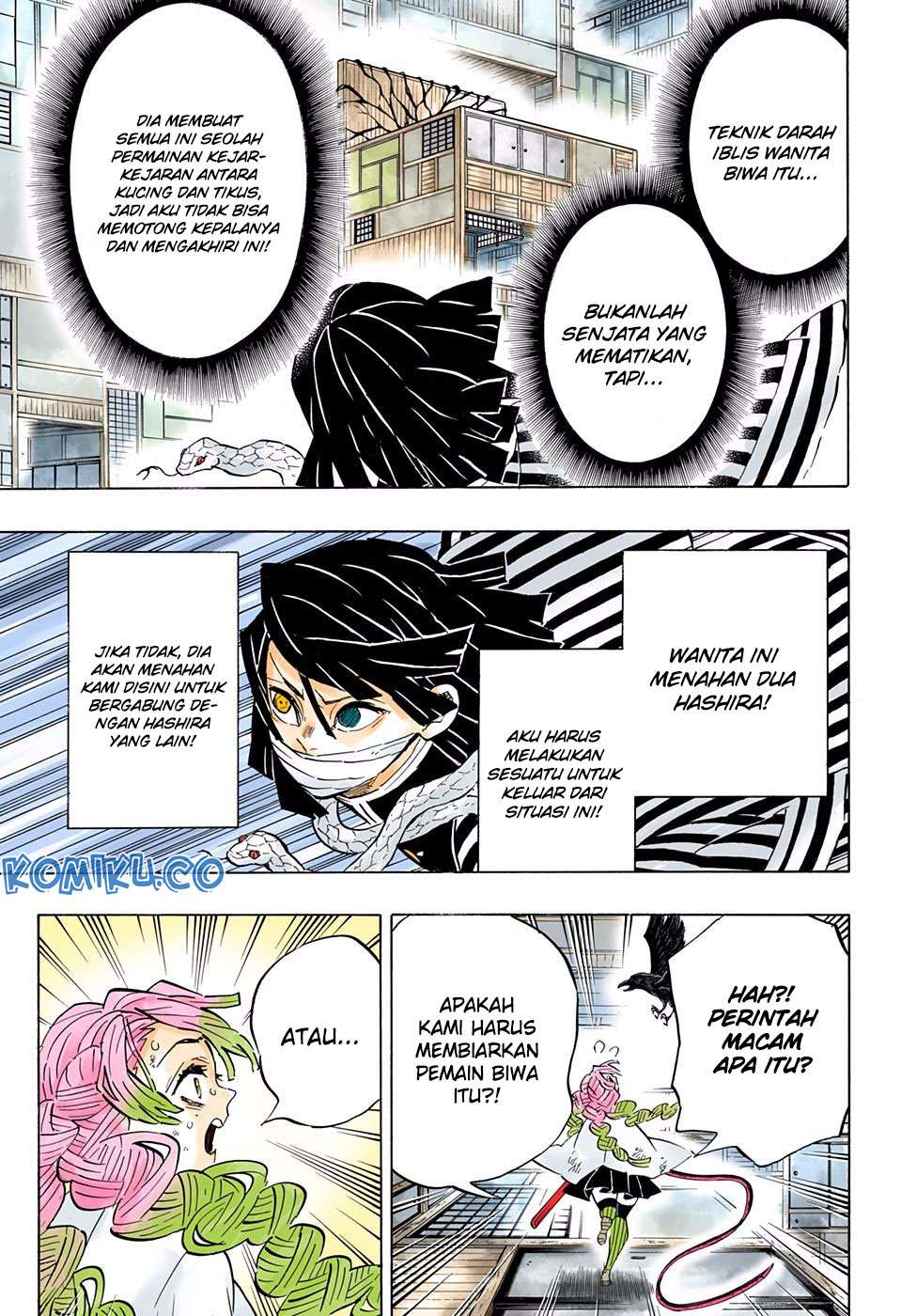 Read Demon Slayer Kimetsu no Yaiba ID Manga Online