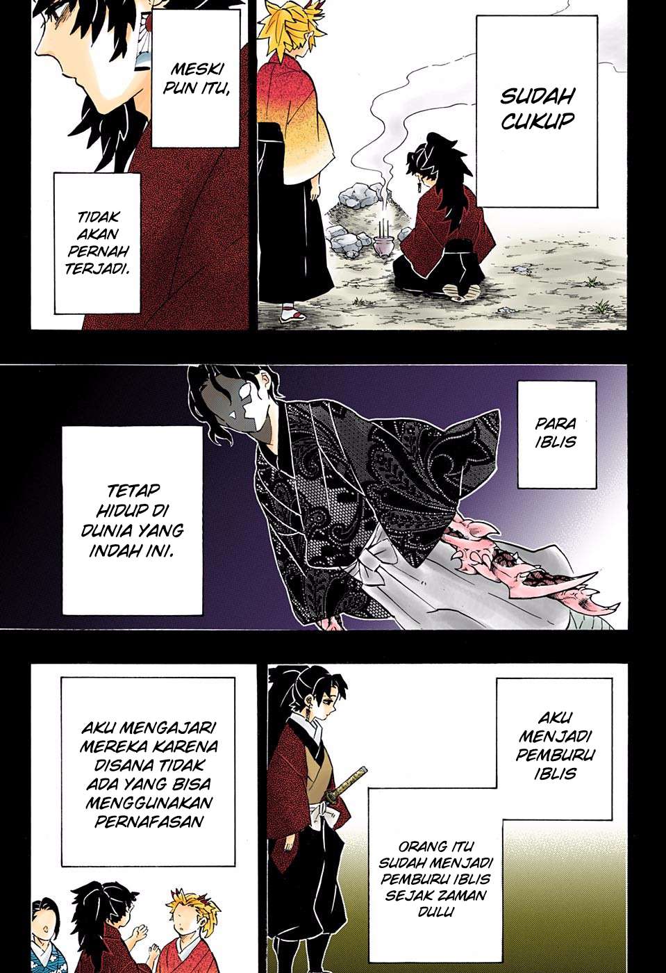 Read Demon Slayer Kimetsu no Yaiba ID Manga Online