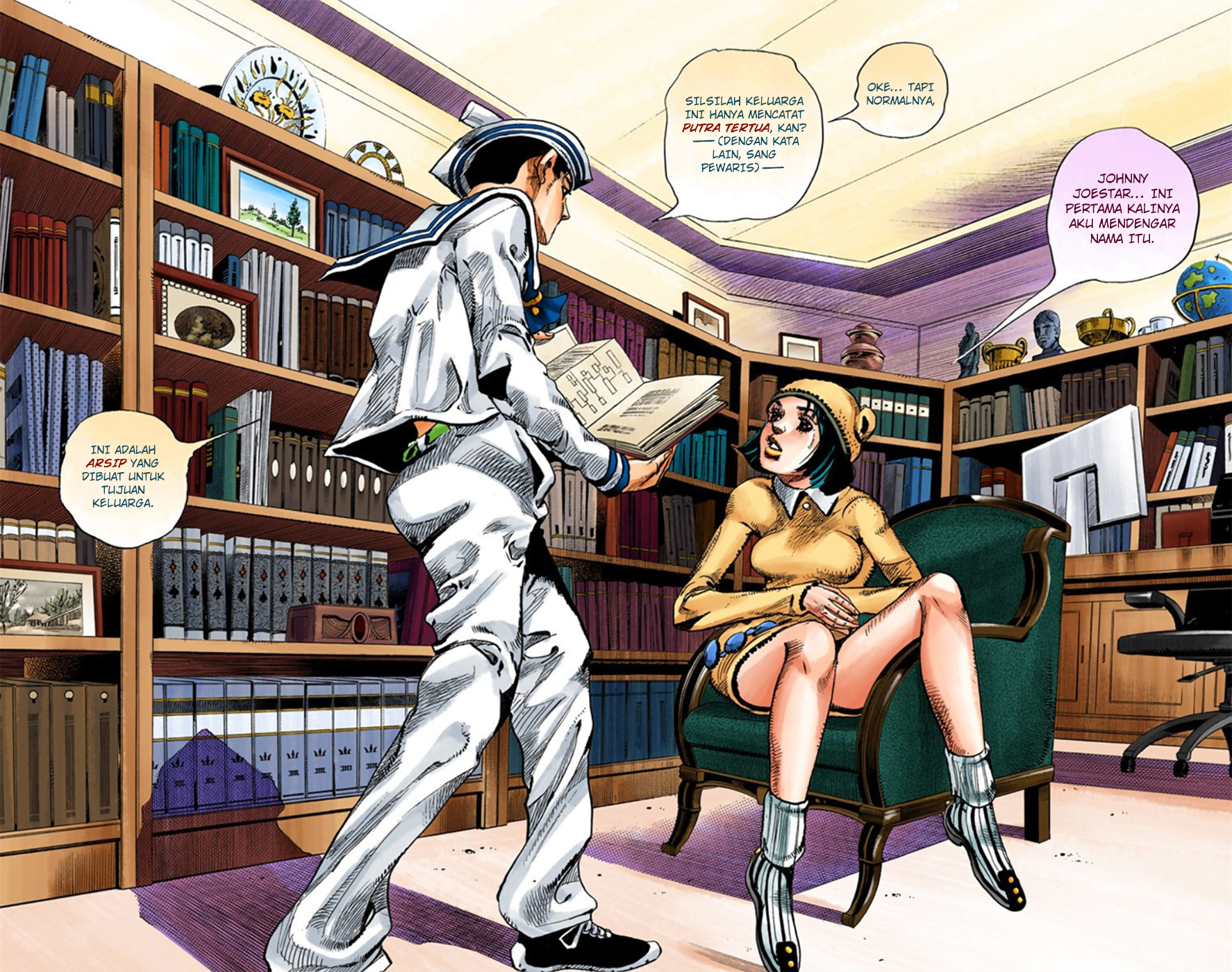 Read JoJo no Kimyou na Bouken Part 8 JoJolion ID Manga Online