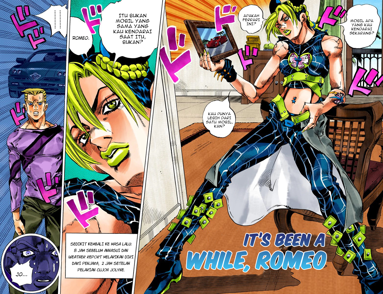 Read JoJo’s Bizarre Adventure Part 6 Stone Ocean ID Manga Online