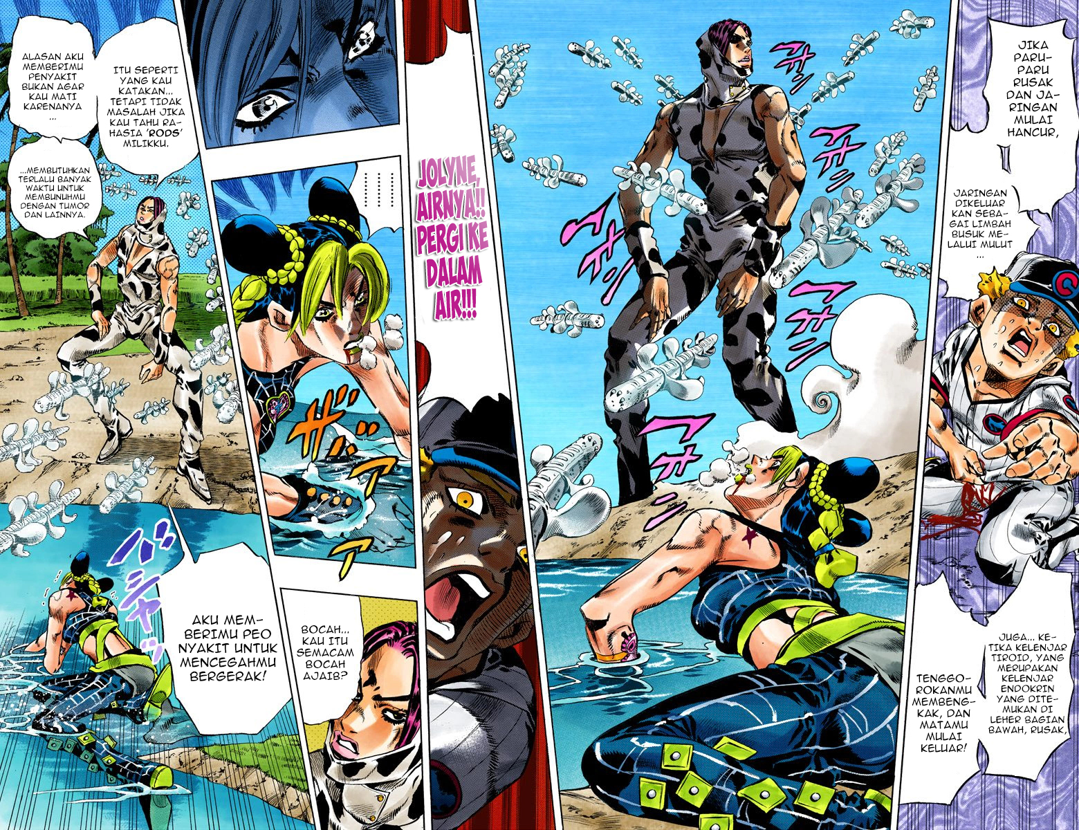 Read JoJo’s Bizarre Adventure Part 6 Stone Ocean ID Manga Online