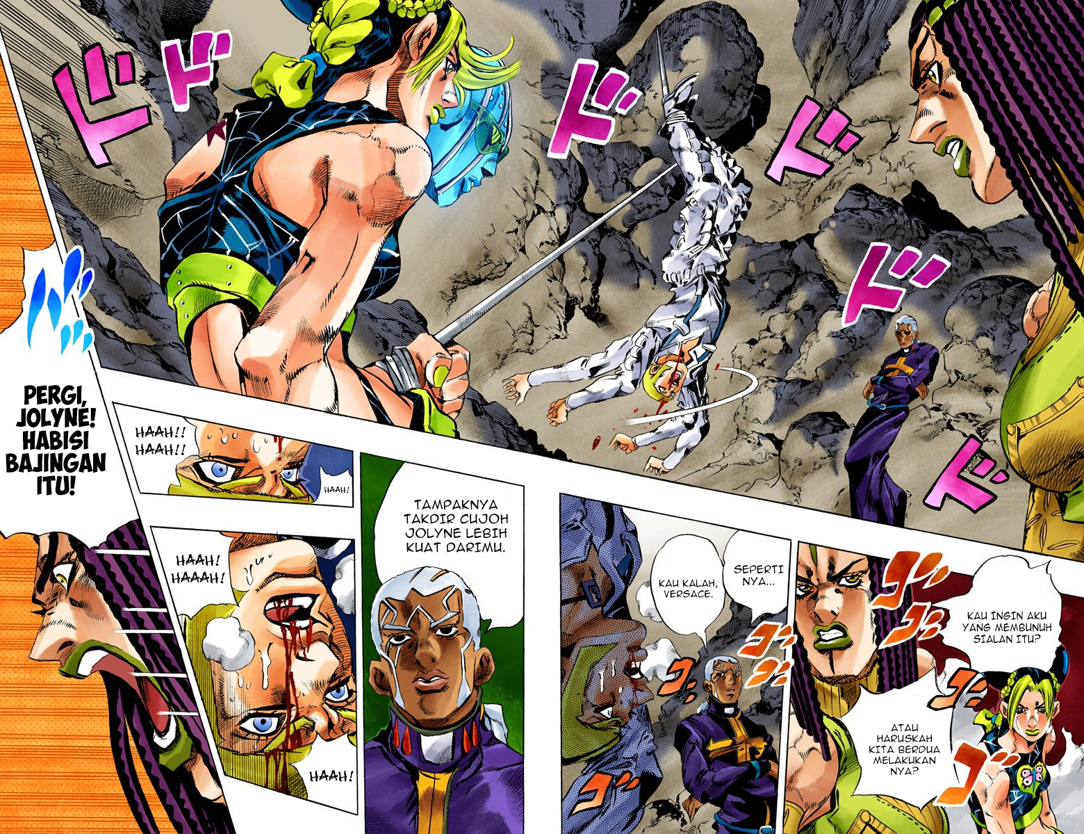 Read JoJo’s Bizarre Adventure Part 6 Stone Ocean ID Manga Online