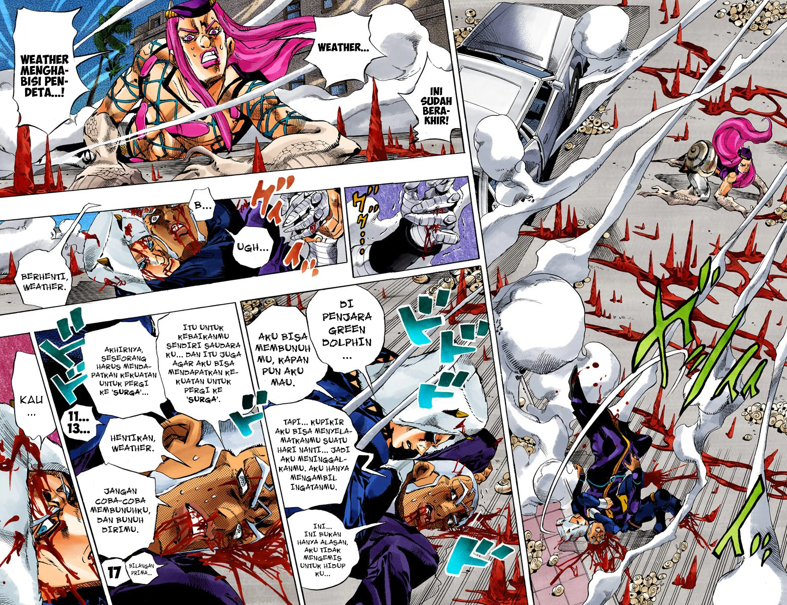 Read JoJo’s Bizarre Adventure Part 6 Stone Ocean ID Manga Online