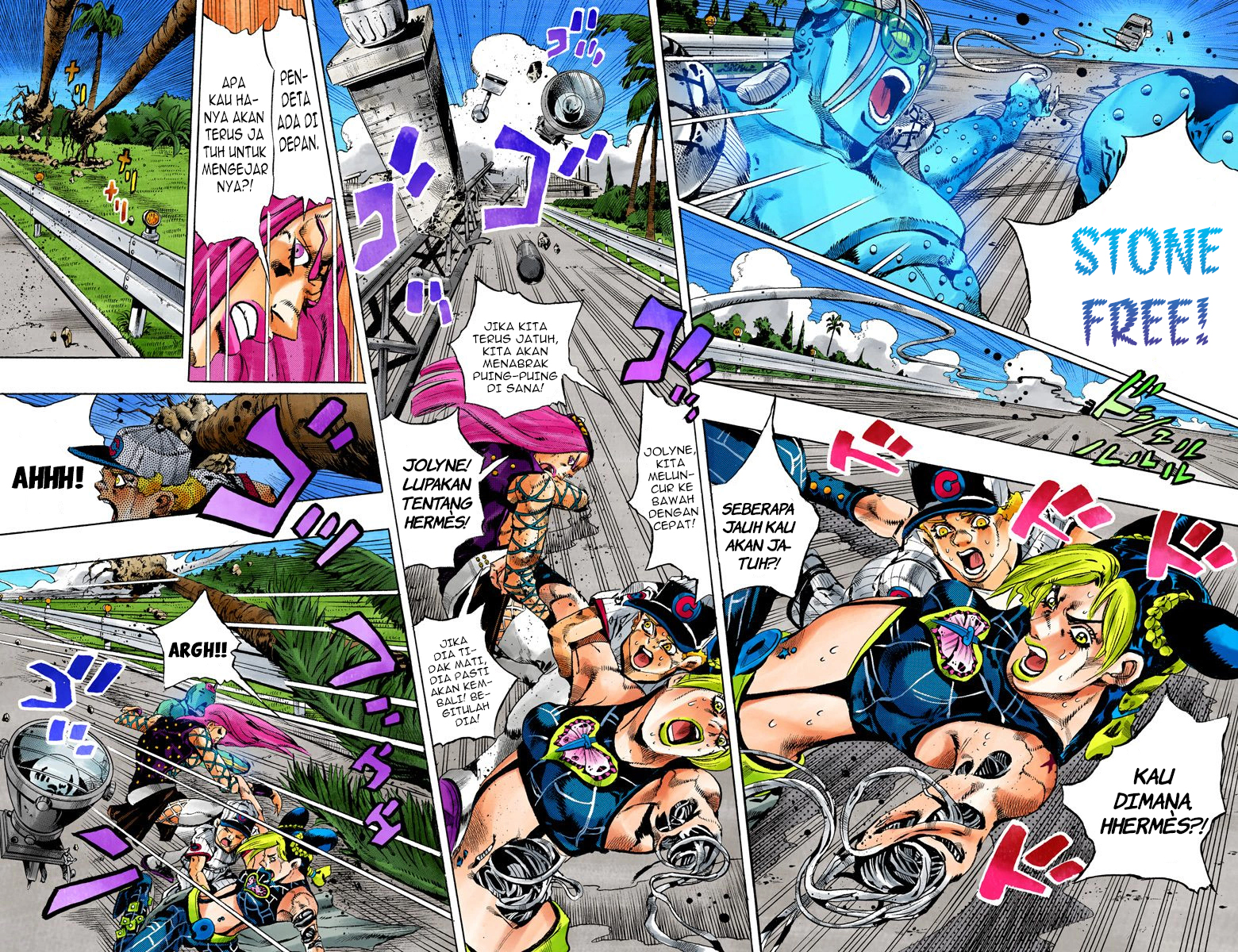 Read JoJo’s Bizarre Adventure Part 6 Stone Ocean ID Manga Online