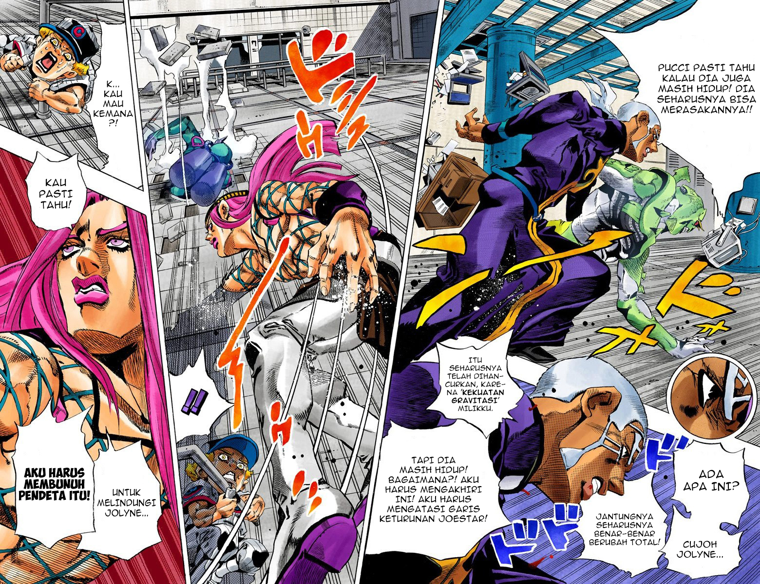 Read JoJo’s Bizarre Adventure Part 6 Stone Ocean ID Manga Online