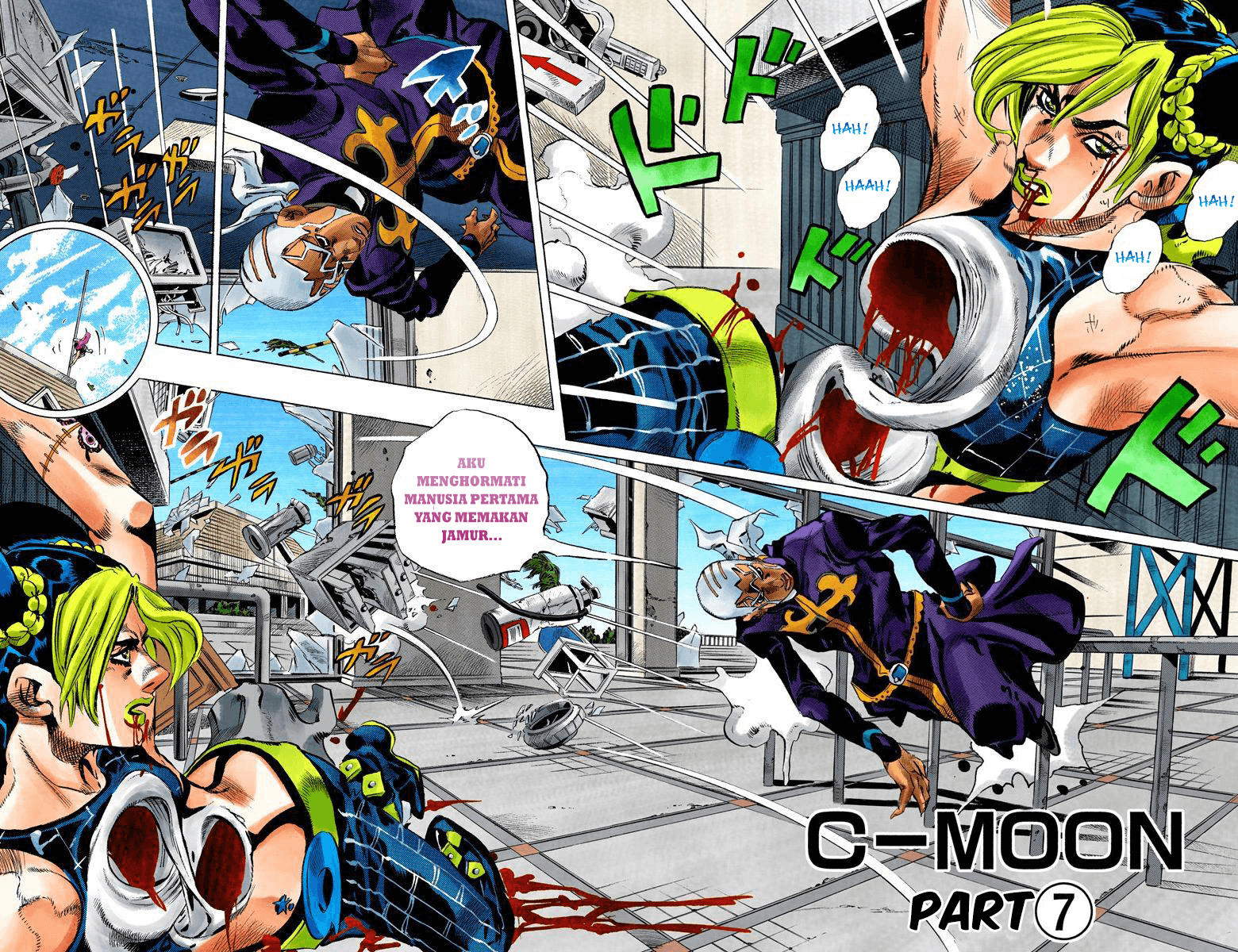 Read JoJo’s Bizarre Adventure Part 6 Stone Ocean ID Manga Online