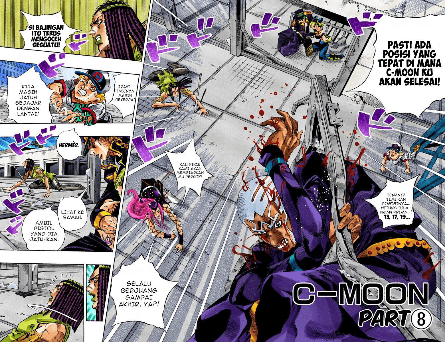 Read JoJo’s Bizarre Adventure Part 6 Stone Ocean ID Manga Online