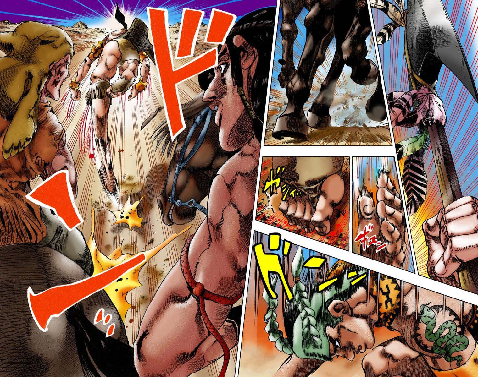Read JoJo’s Bizarre Adventure Part 7 Steel Ball Run ID Manga Online