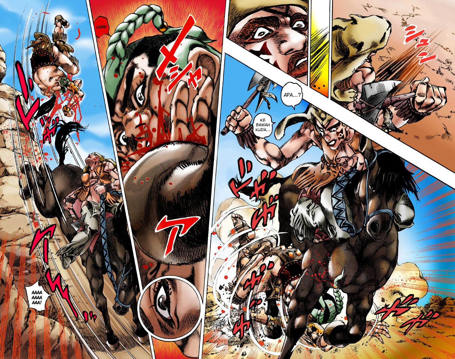 Read JoJo’s Bizarre Adventure Part 7 Steel Ball Run ID Manga Online