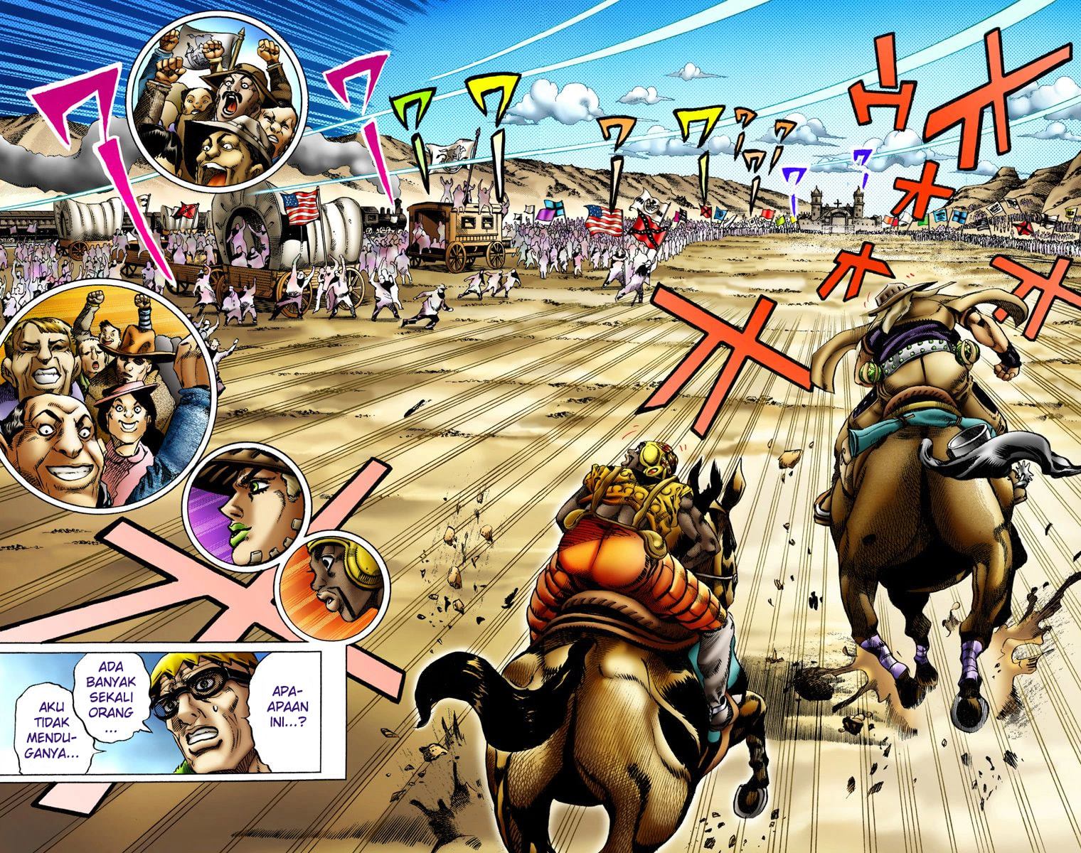 Read JoJo’s Bizarre Adventure Part 7 Steel Ball Run ID Manga Online