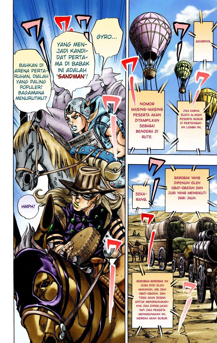 Read JoJo’s Bizarre Adventure Part 7 Steel Ball Run ID Manga Online