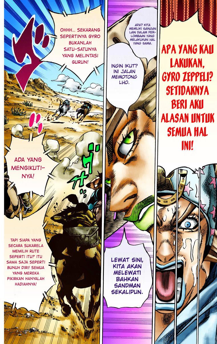 Read JoJo’s Bizarre Adventure Part 7 Steel Ball Run ID Manga Online