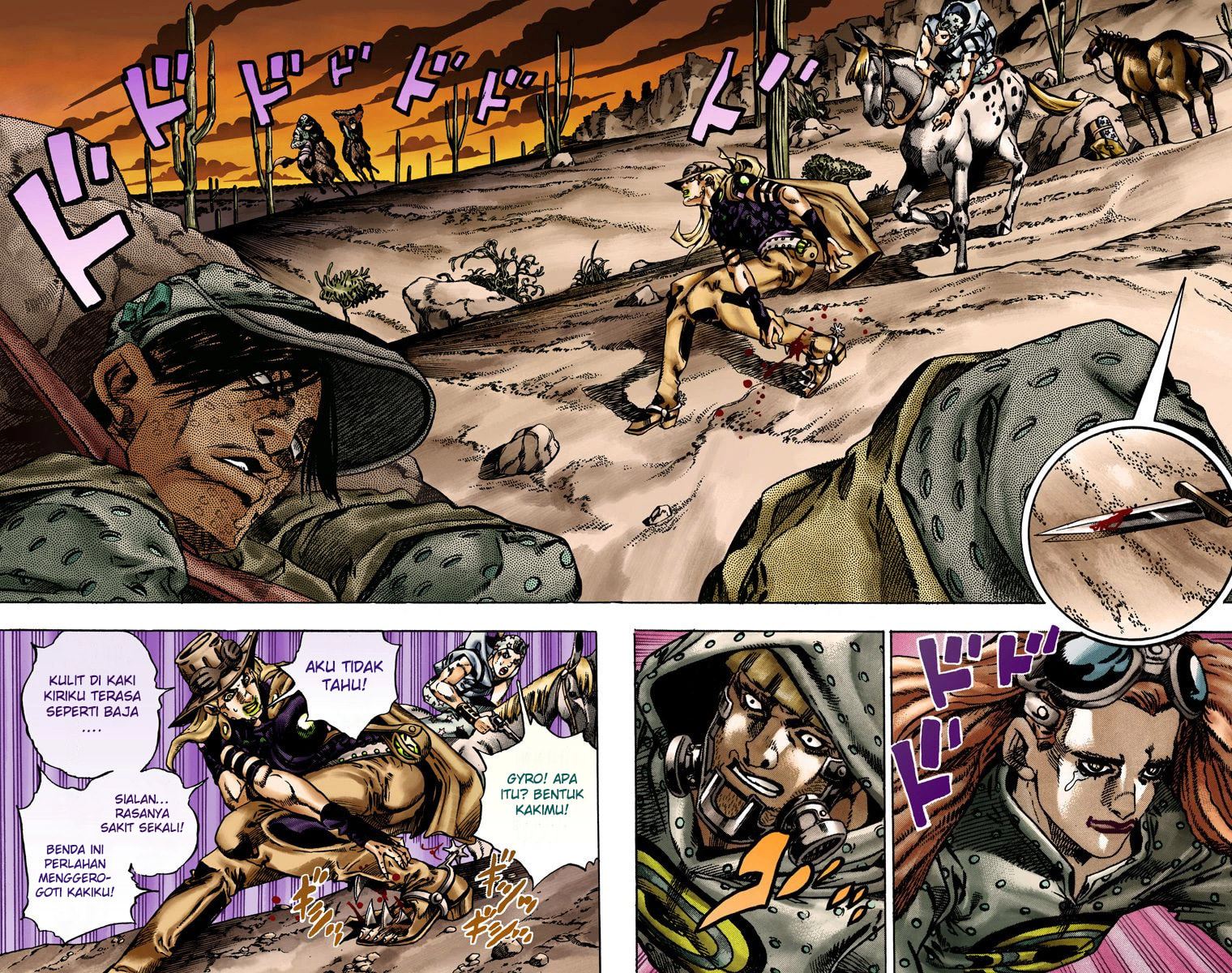 Read JoJo’s Bizarre Adventure Part 7 Steel Ball Run ID Manga Online