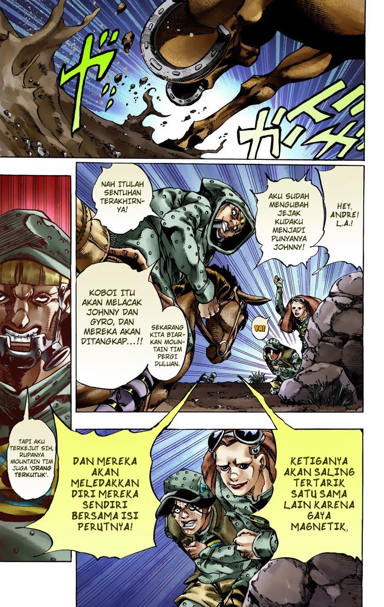 Read JoJo’s Bizarre Adventure Part 7 Steel Ball Run ID Manga Online