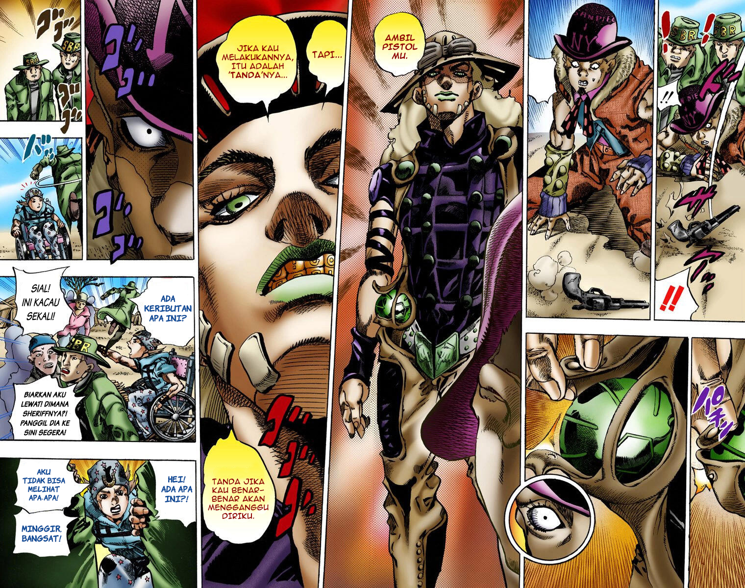 Read JoJo’s Bizarre Adventure Part 7 Steel Ball Run ID Manga Online