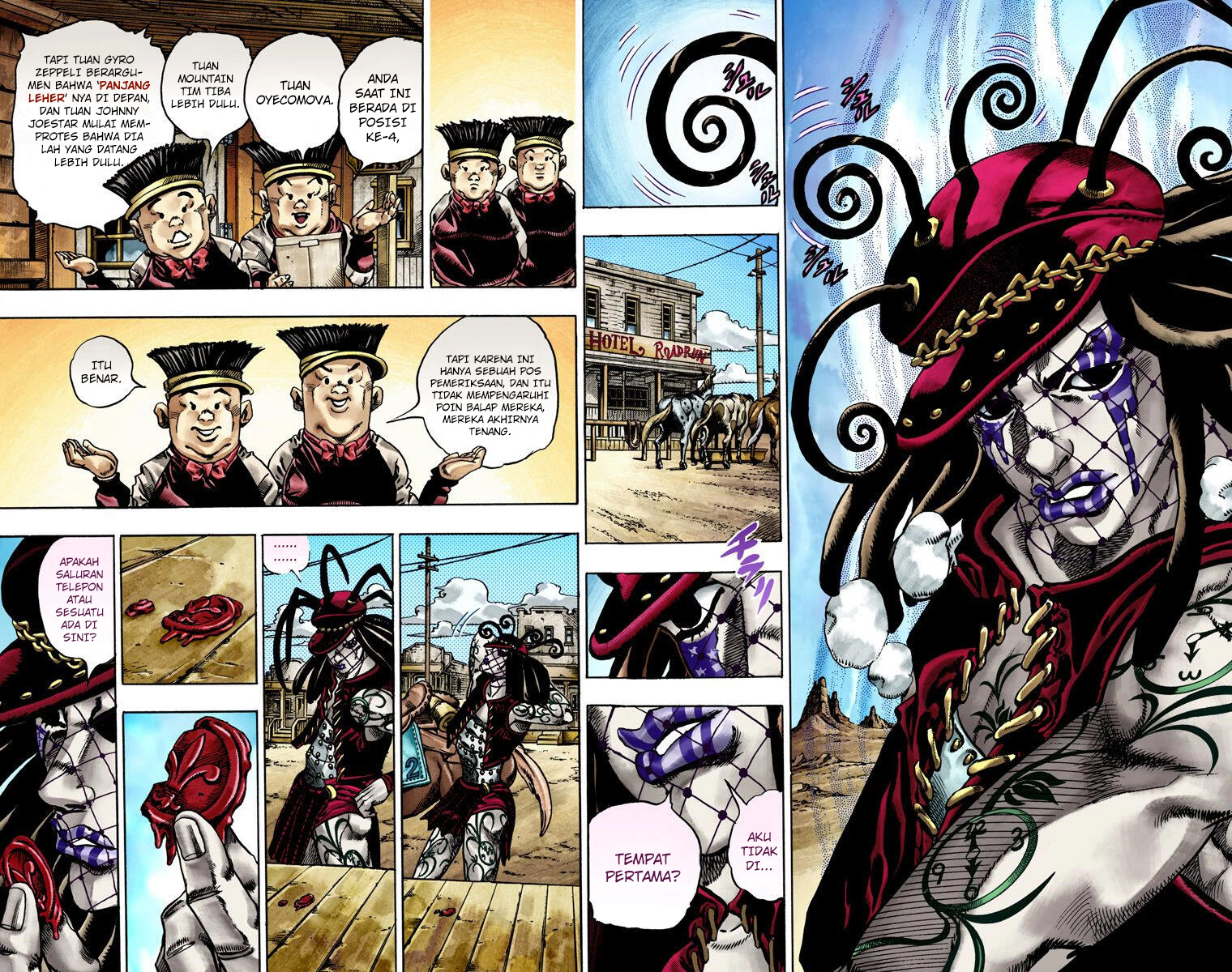 Read JoJo’s Bizarre Adventure Part 7 Steel Ball Run ID Manga Online