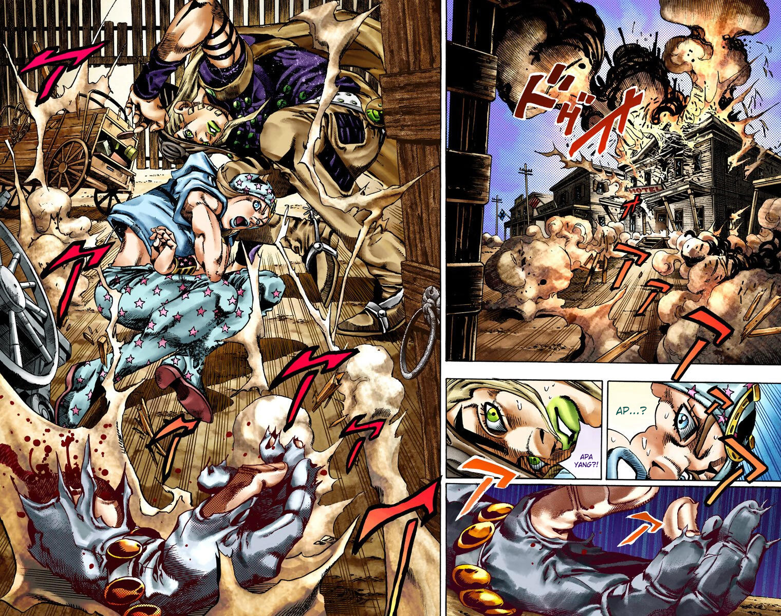Read JoJo’s Bizarre Adventure Part 7 Steel Ball Run ID Manga Online