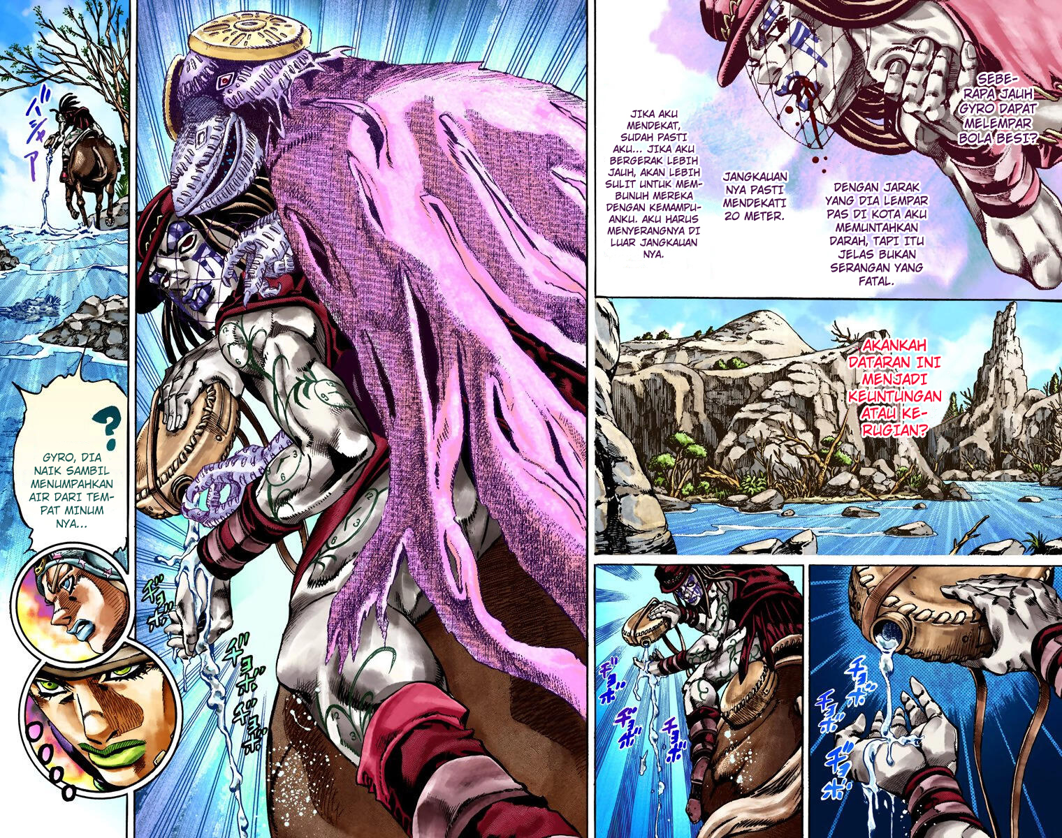 Read JoJo’s Bizarre Adventure Part 7 Steel Ball Run ID Manga Online