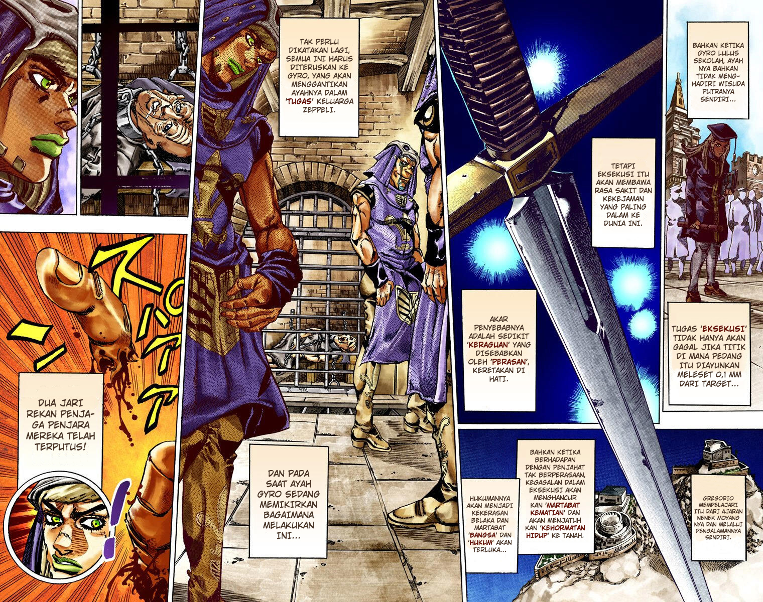 Read JoJo’s Bizarre Adventure Part 7 Steel Ball Run ID Manga Online