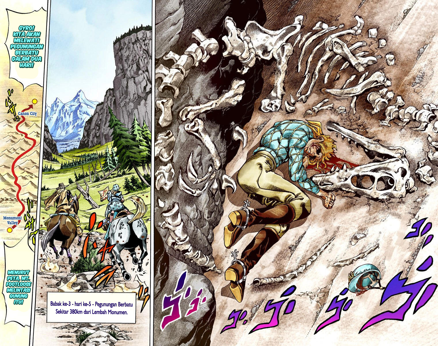 Read JoJo’s Bizarre Adventure Part 7 Steel Ball Run ID Manga Online