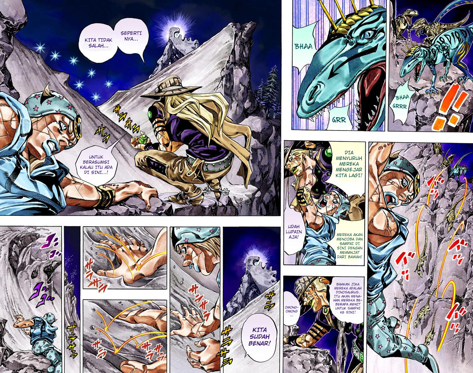 Read JoJo’s Bizarre Adventure Part 7 Steel Ball Run ID Manga Online