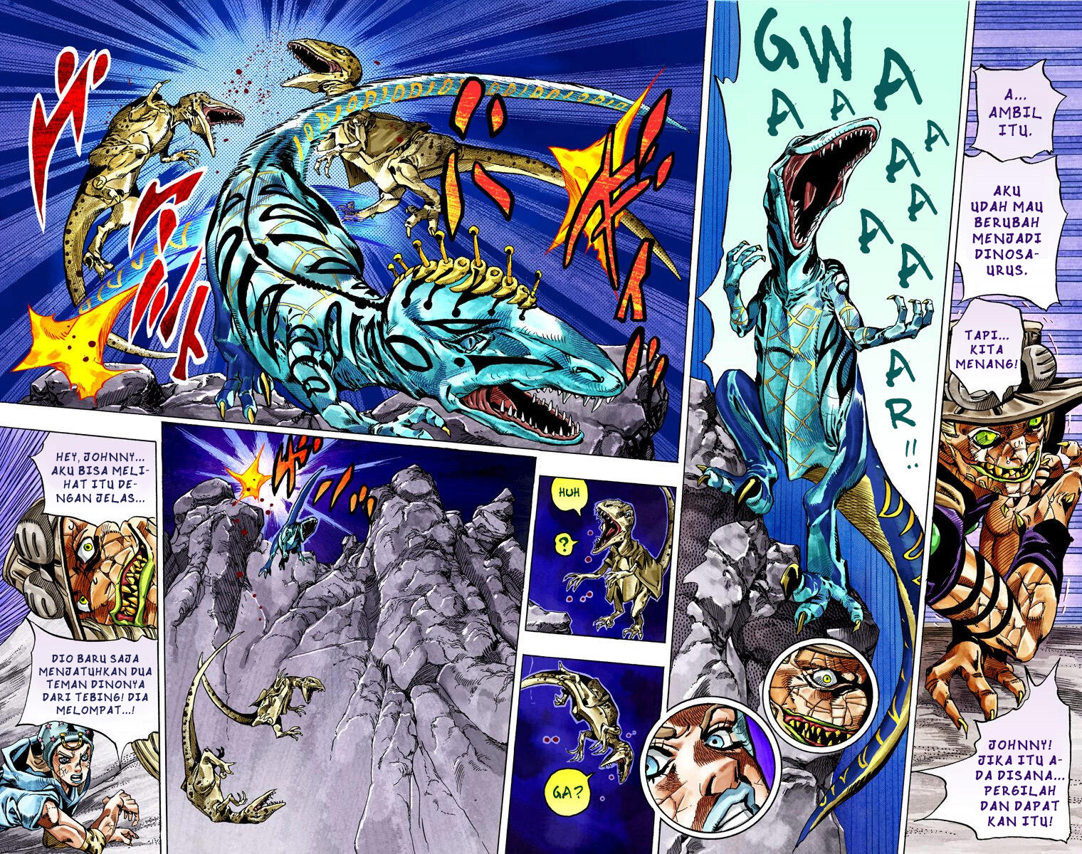Read JoJo’s Bizarre Adventure Part 7 Steel Ball Run ID Manga Online