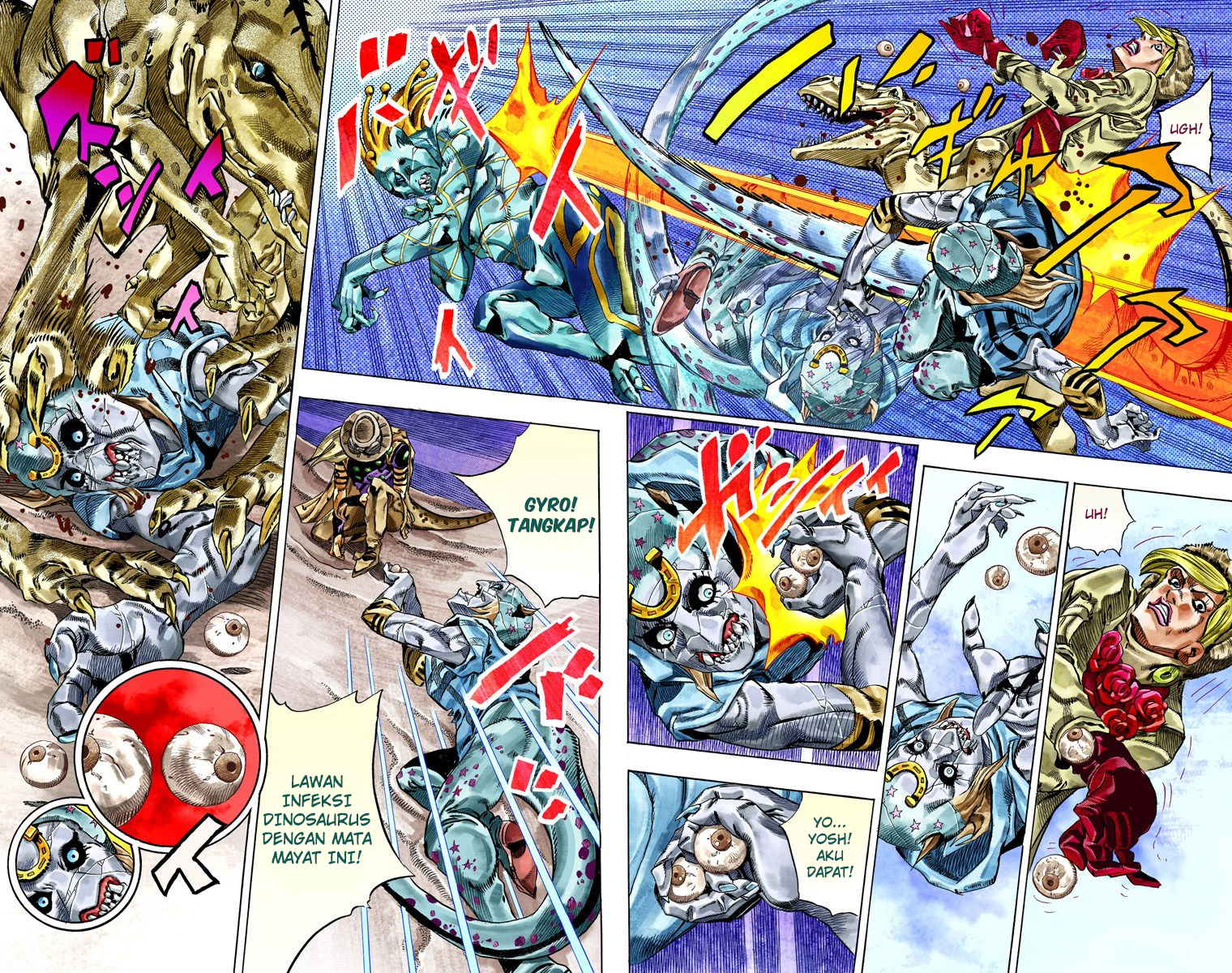 Read JoJo’s Bizarre Adventure Part 7 Steel Ball Run ID Manga Online