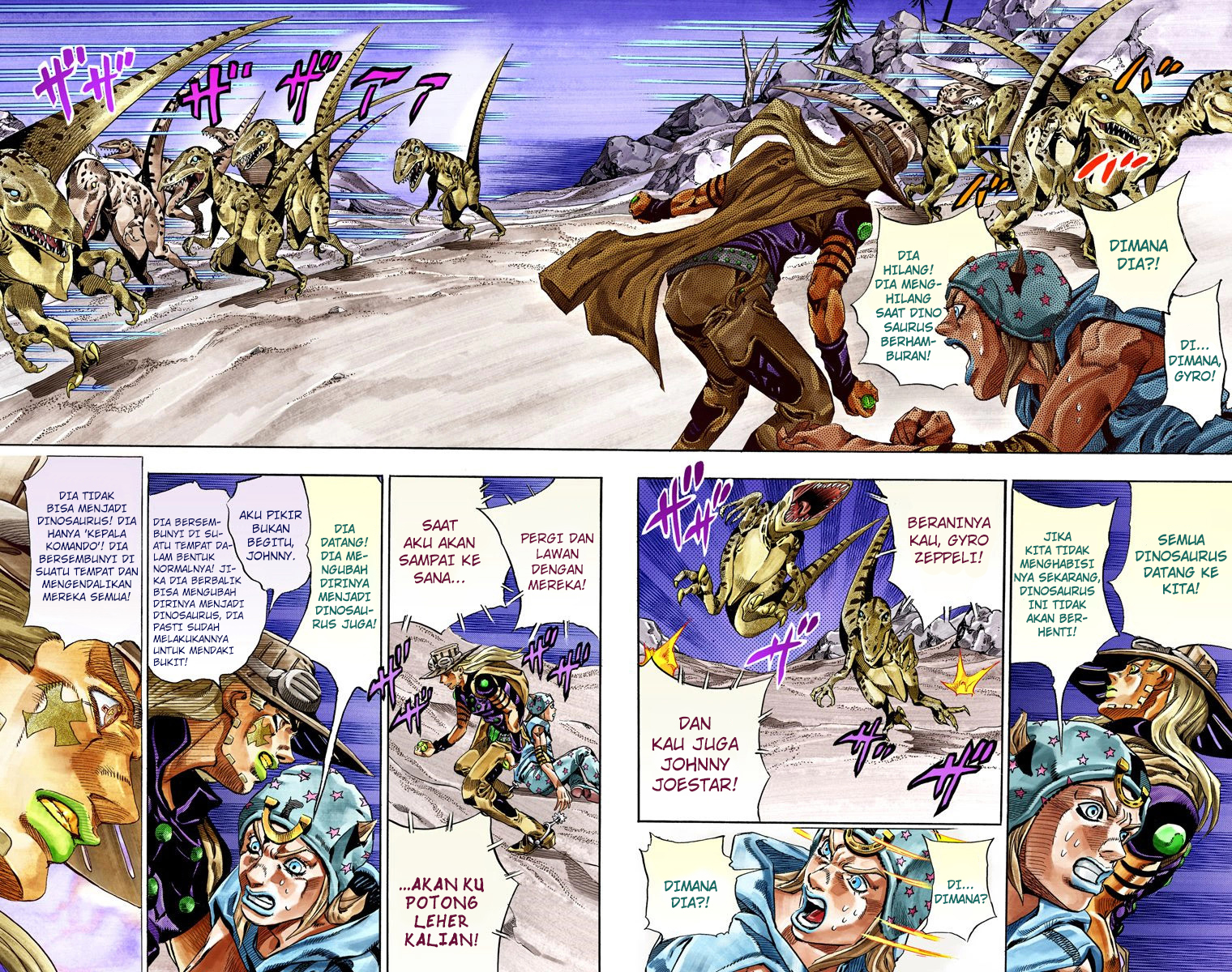 Read JoJo’s Bizarre Adventure Part 7 Steel Ball Run ID Manga Online