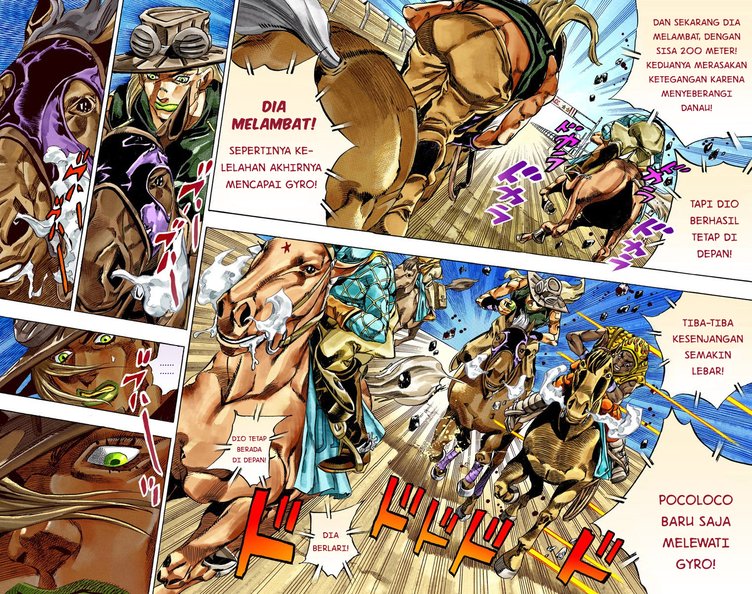 Read JoJo’s Bizarre Adventure Part 7 Steel Ball Run ID Manga Online