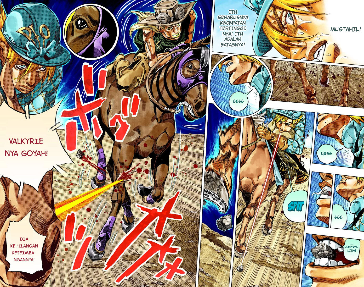 Read JoJo’s Bizarre Adventure Part 7 Steel Ball Run ID Manga Online