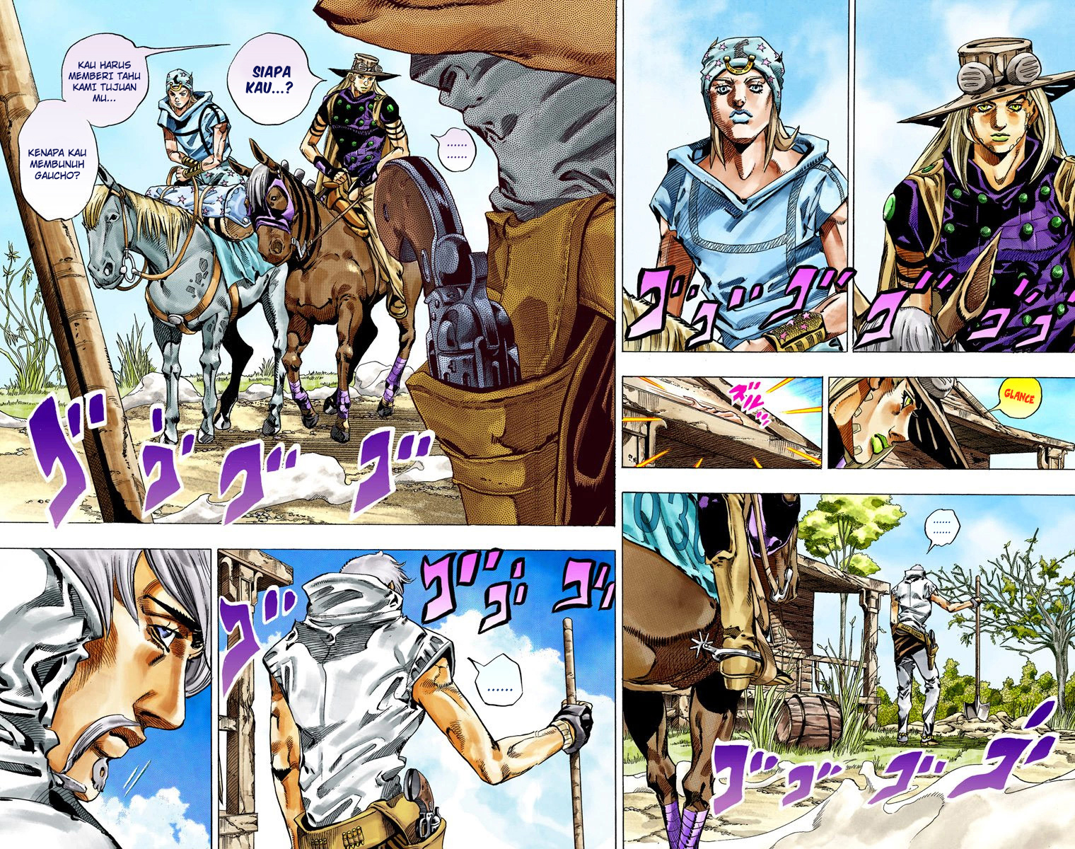 Read JoJo’s Bizarre Adventure Part 7 Steel Ball Run ID Manga Online