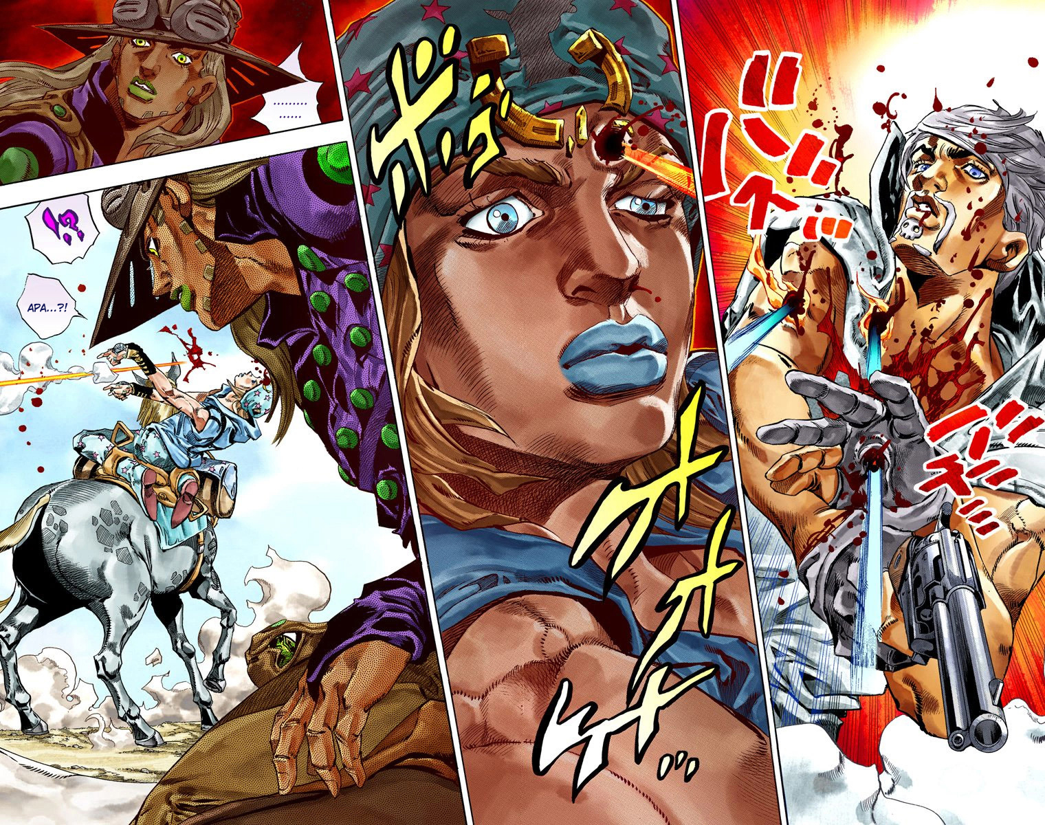 Read JoJo’s Bizarre Adventure Part 7 Steel Ball Run ID Manga Online