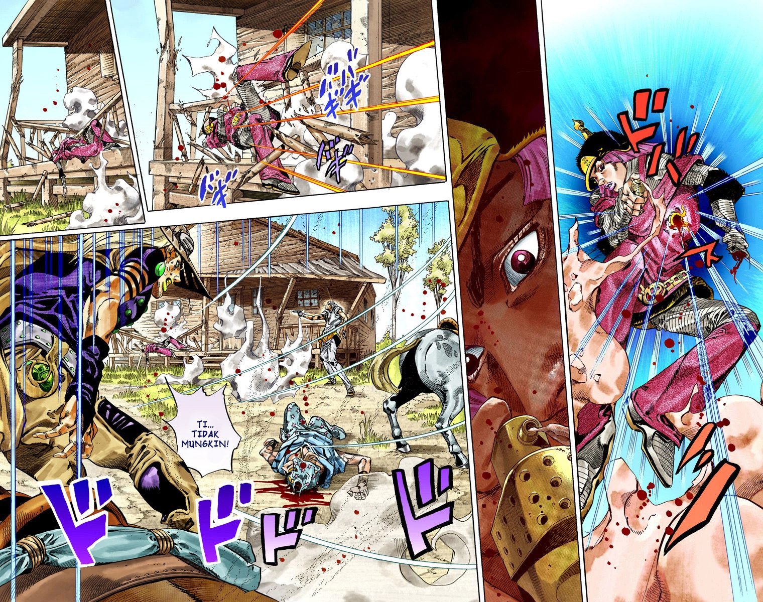 Read JoJo’s Bizarre Adventure Part 7 Steel Ball Run ID Manga Online