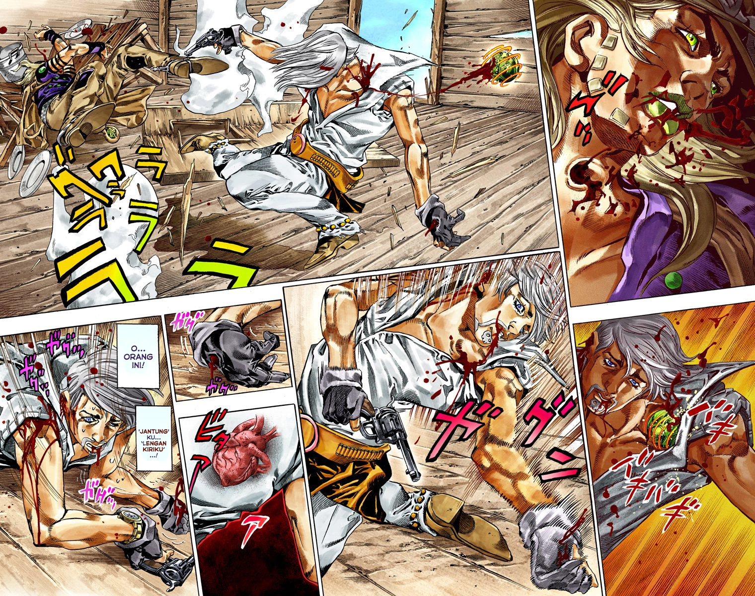 Read JoJo’s Bizarre Adventure Part 7 Steel Ball Run ID Manga Online