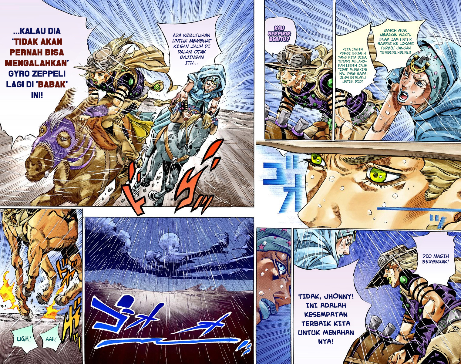Read JoJo’s Bizarre Adventure Part 7 Steel Ball Run ID Manga Online