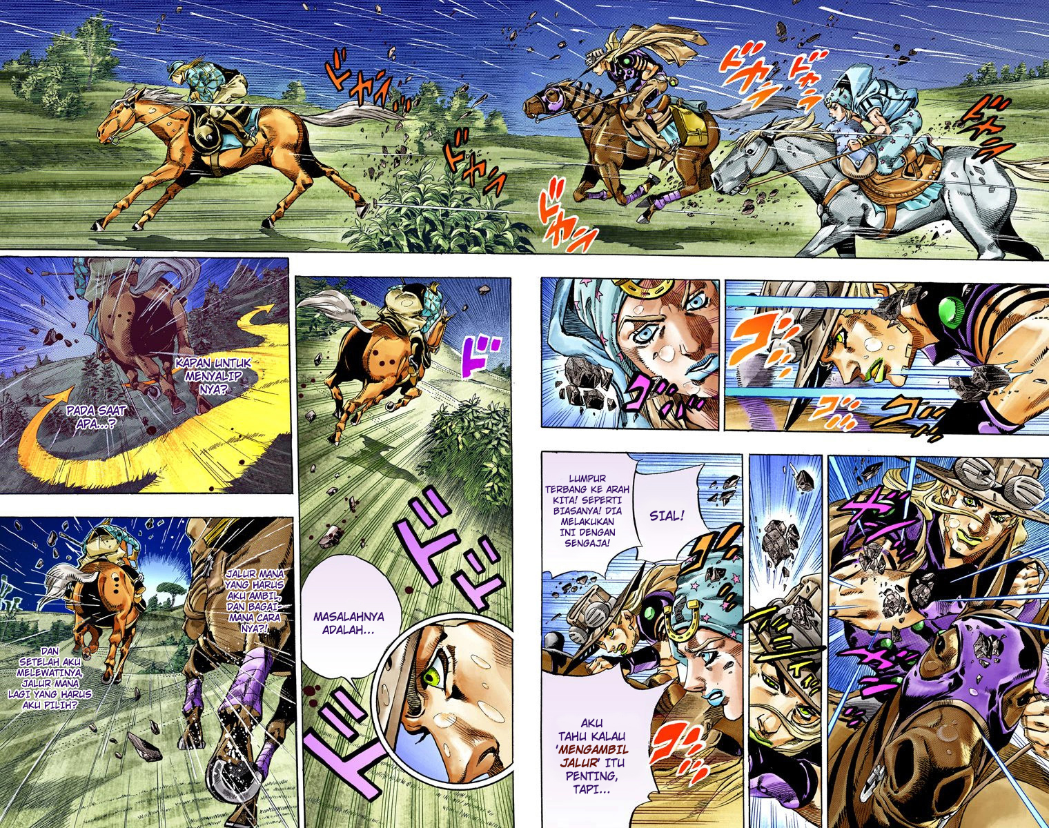 Read JoJo’s Bizarre Adventure Part 7 Steel Ball Run ID Manga Online
