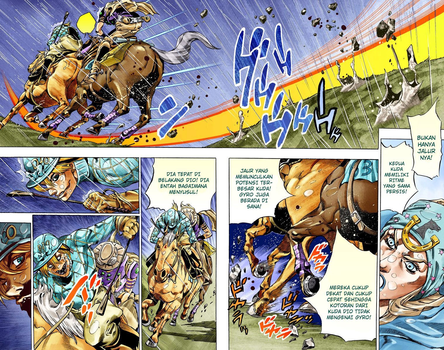 Read JoJo’s Bizarre Adventure Part 7 Steel Ball Run ID Manga Online