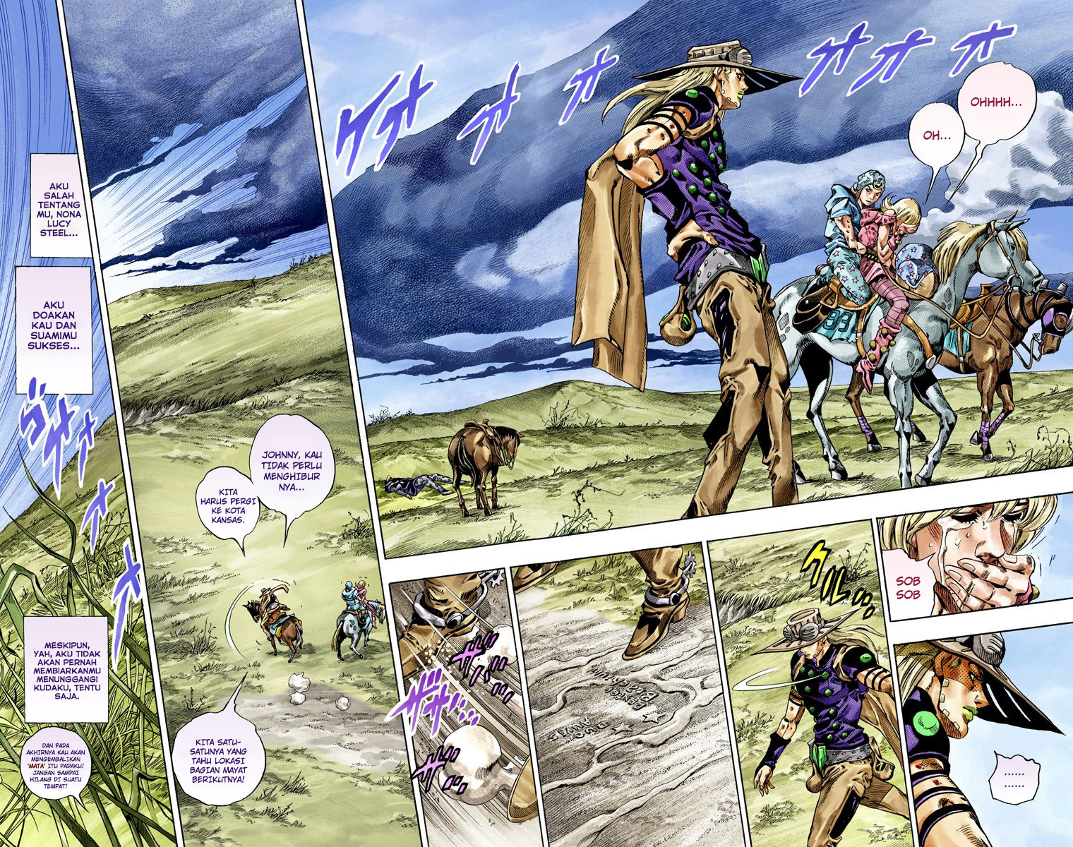 Read JoJo’s Bizarre Adventure Part 7 Steel Ball Run ID Manga Online