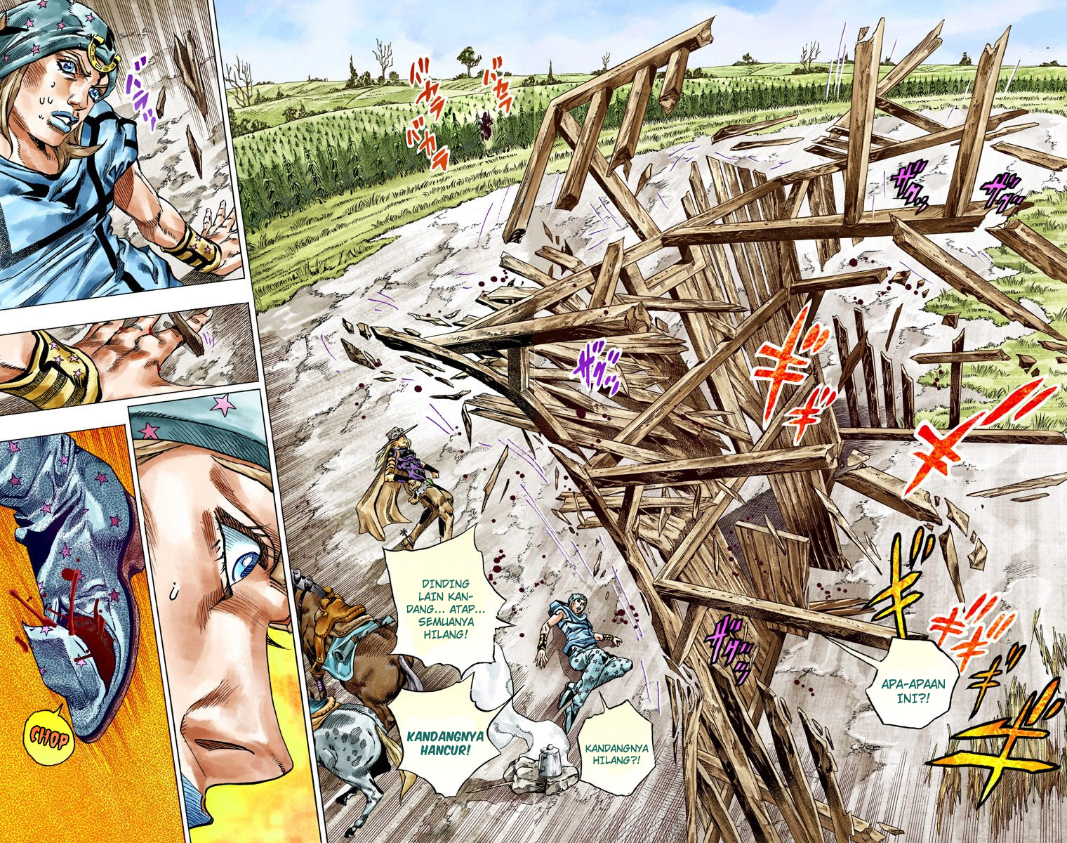 Read JoJo’s Bizarre Adventure Part 7 Steel Ball Run ID Manga Online