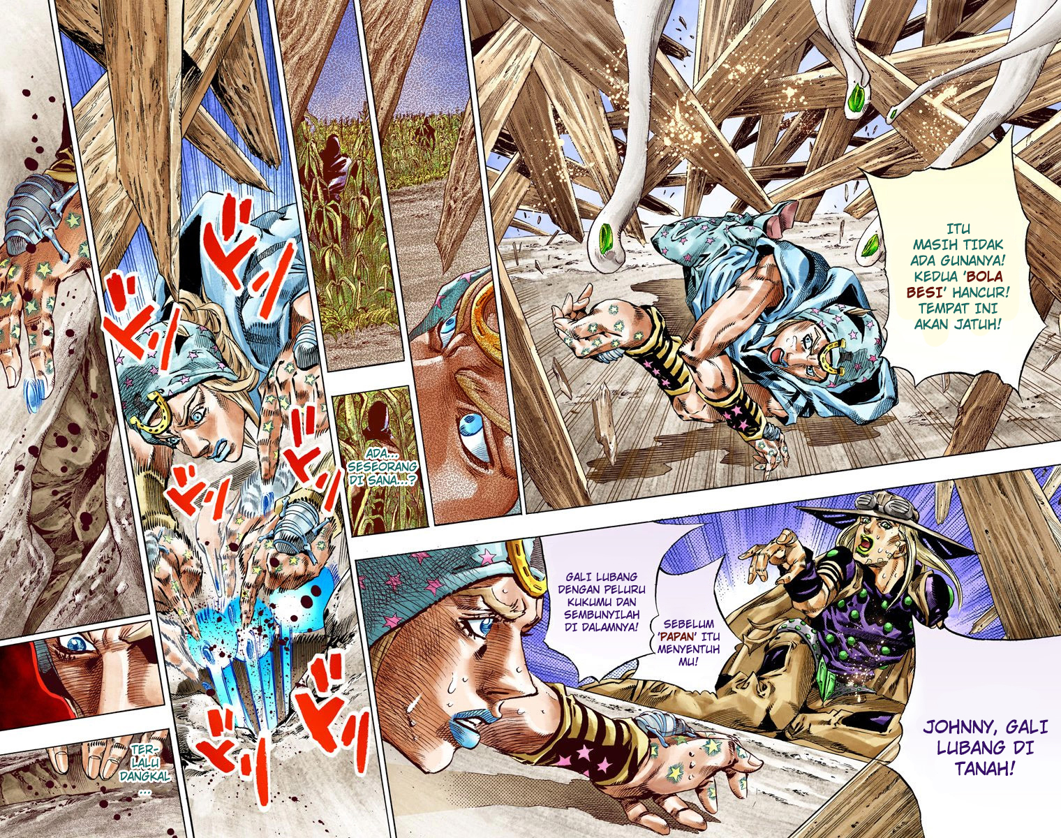 Read JoJo’s Bizarre Adventure Part 7 Steel Ball Run ID Manga Online