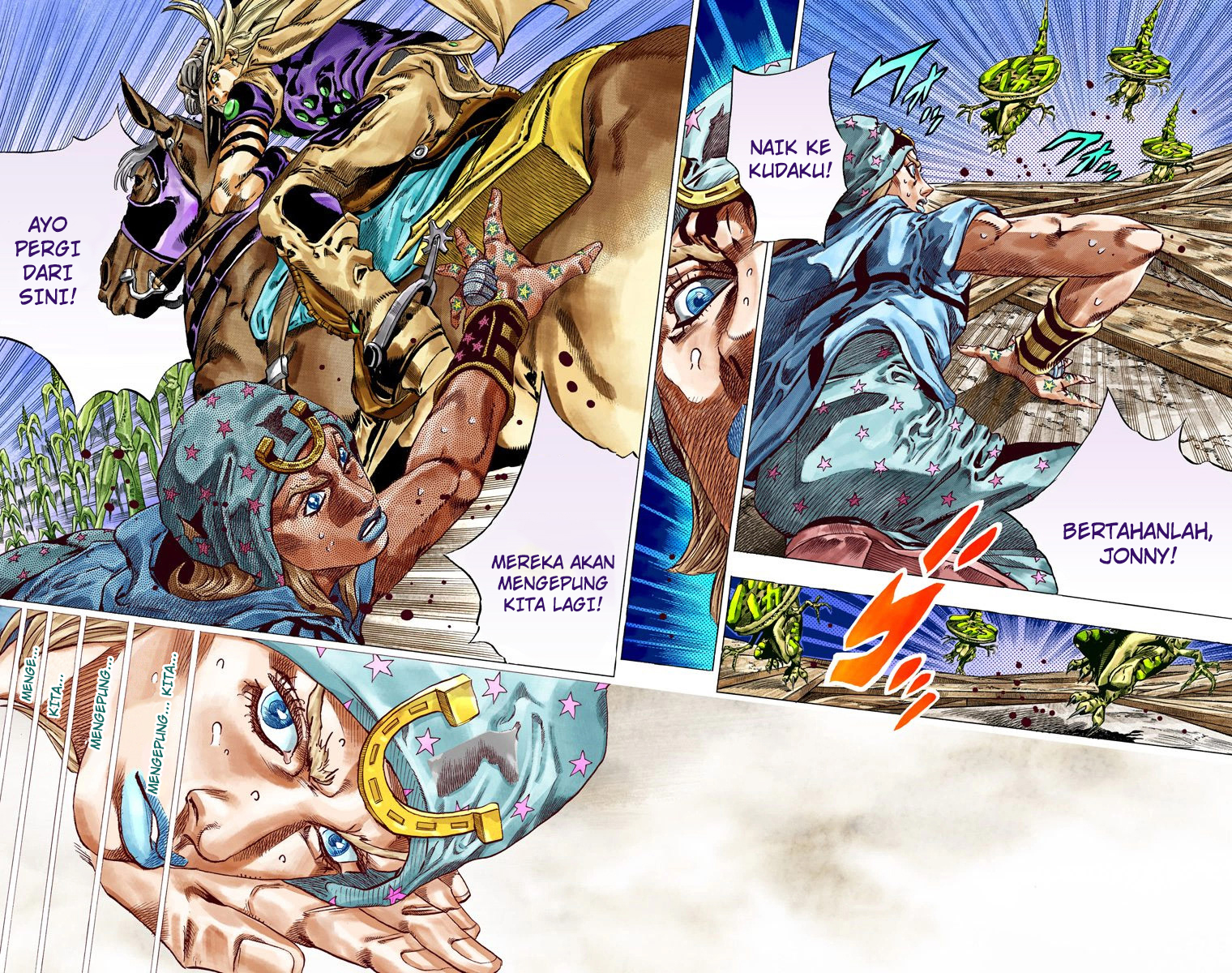 Read JoJo’s Bizarre Adventure Part 7 Steel Ball Run ID Manga Online