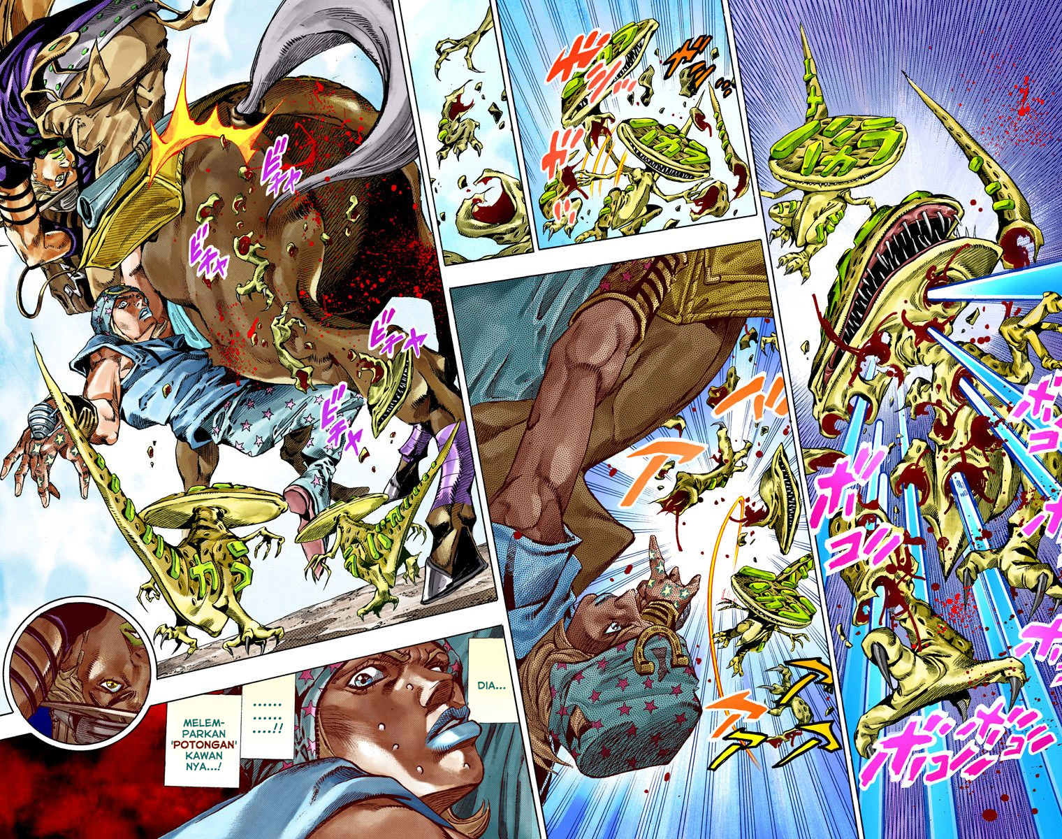 Read JoJo’s Bizarre Adventure Part 7 Steel Ball Run ID Manga Online