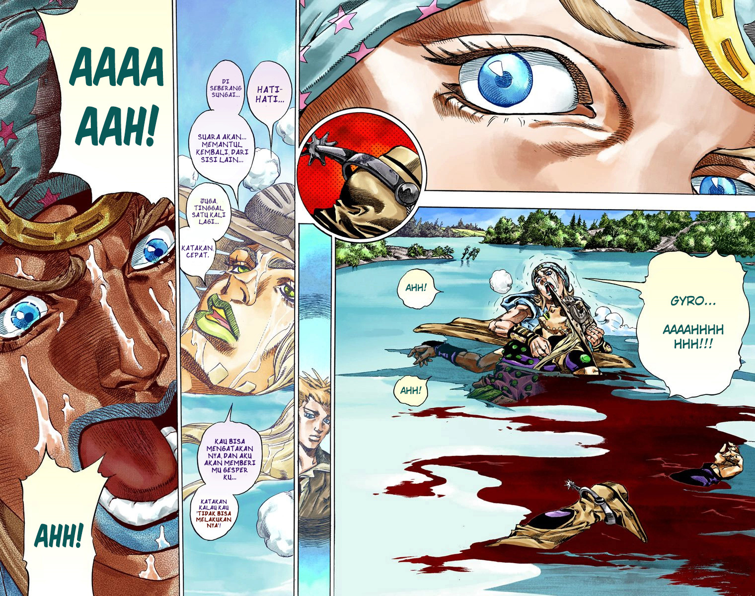 Read JoJo’s Bizarre Adventure Part 7 Steel Ball Run ID Manga Online