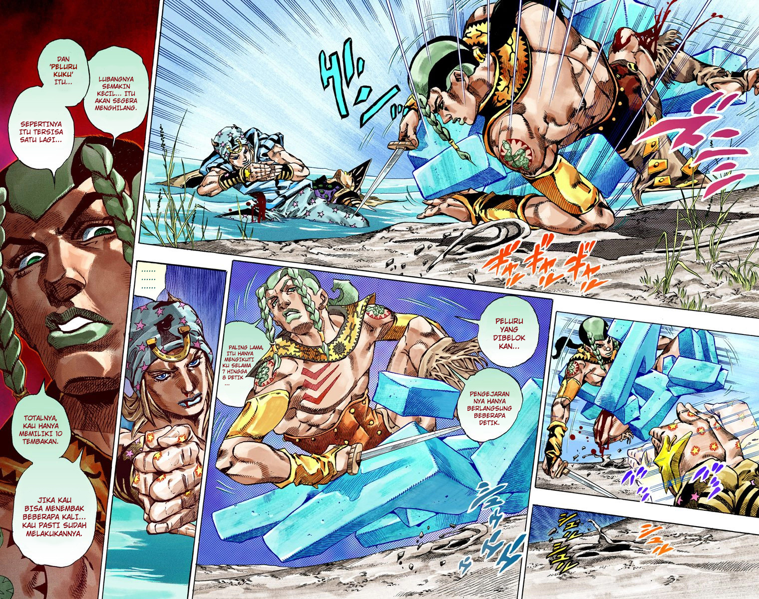 Read JoJo’s Bizarre Adventure Part 7 Steel Ball Run ID Manga Online