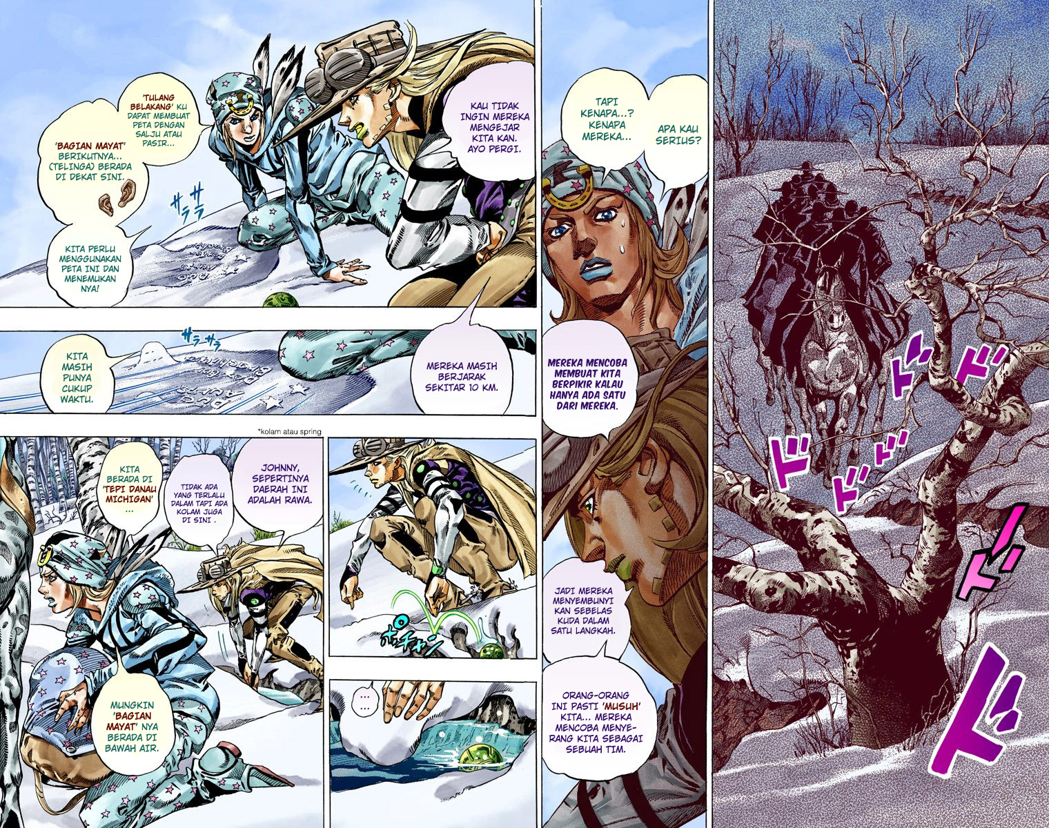 Read JoJo’s Bizarre Adventure Part 7 Steel Ball Run ID Manga Online