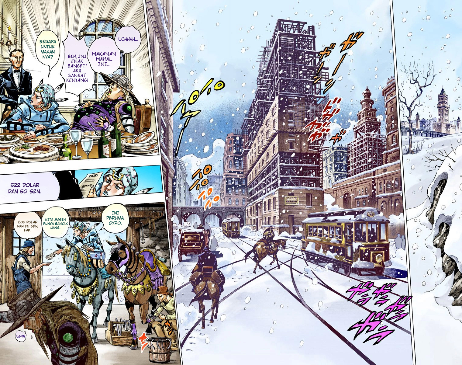 Read JoJo’s Bizarre Adventure Part 7 Steel Ball Run ID Manga Online